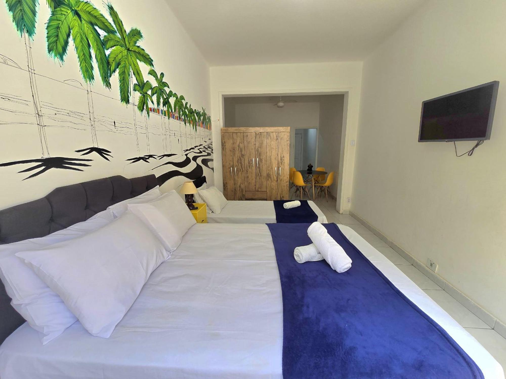 Qto E Sala, Smart Tv, Wi-Fi, Ar-Cond, Praia De Copacabana Rio de Janeiro Extérieur photo