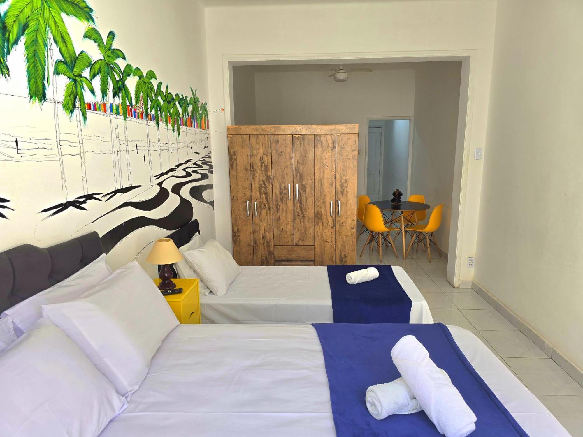 Qto E Sala, Smart Tv, Wi-Fi, Ar-Cond, Praia De Copacabana Rio de Janeiro Extérieur photo